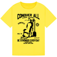 Load image into Gallery viewer, Motivational Gym Shirt – Dream Big, Lift Bigger

