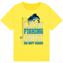 Load image into Gallery viewer, Lucky Fishing Shirt - Do Not Wash Tee
