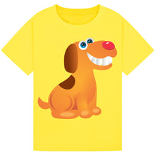 Load image into Gallery viewer, Naughty Dog Red Nose Day T-Shirt 2025 – Playful Fun Tee
