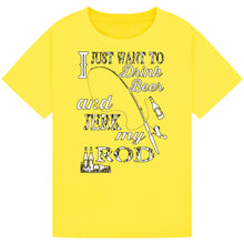 Load image into Gallery viewer, Fishing Saved Me from Becoming a Pornstar Tee
