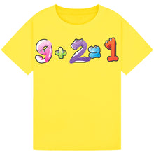 Lade das Bild in den Galerie-Viewer, Cute 3D Numbers Kids T-Shirt – Educational Wear
