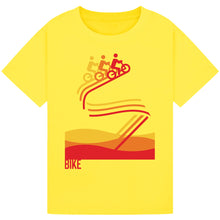 Load image into Gallery viewer, Colorful Bike Tee – Unique Gift for Cycling Enthusiasts
