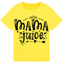 Load image into Gallery viewer, Mama Juice T-Shirt – Cute Wine Quote for Moms
