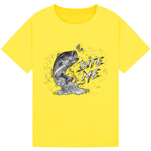 Load image into Gallery viewer, Bite Me Fish - Funny Fishing Tee
