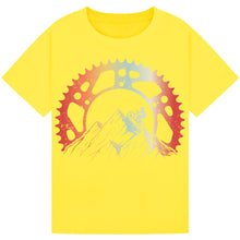 Lade das Bild in den Galerie-Viewer, Unisex Cycling Tee – Colorful Bicycle Style for Daily Wear
