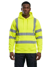 Load image into Gallery viewer, Hi-Vis Hoodie Workwear Custom Printed &amp; Embroidered | Belarte
