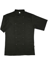 Load image into Gallery viewer, Short Sleeve Chef's Jacket Hospitality Workwear Custom Printed &amp; Embroidered | Belarte
