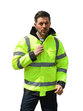 Load image into Gallery viewer, Hi-Vis Jacket Workwear Custom Printed &amp; Embroidered | Belarte
