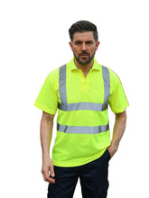 Load image into Gallery viewer, Hi-Vis Polo Workwear Custom Printed &amp; Embroidered | Belarte
