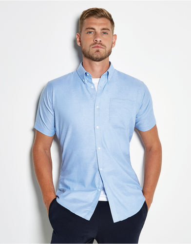 Slim Fit S/Sleeve Workwear Oxford Shirt
