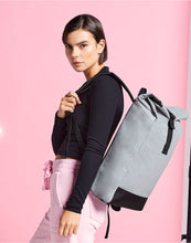 Load image into Gallery viewer, Reflective Roll-Top Backpack
