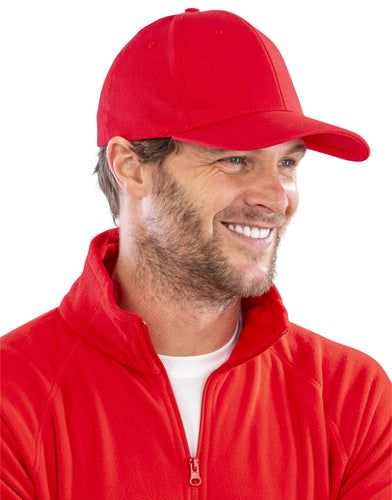 Memphis 6 Panel Brushed Cotton Cap