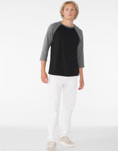 Load image into Gallery viewer, Canvas Unisex 3/4 Sleeve Baseball Tee
