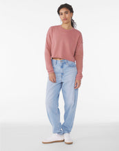 Load image into Gallery viewer, Women&#39;s Cropped Crew Fleece
