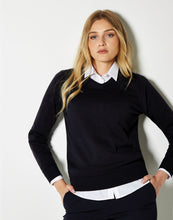 Load image into Gallery viewer, Regular Fit Arundel V-Neck Sweater
