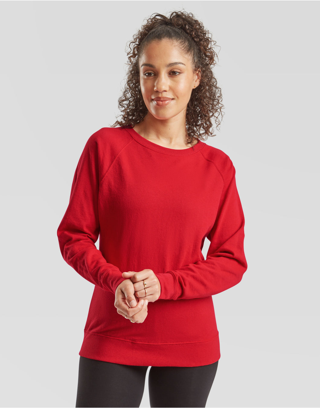 Ladies' L/Weight Raglan Sweat