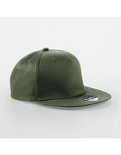Load image into Gallery viewer, 5 panel Snapback Rapper Cap
