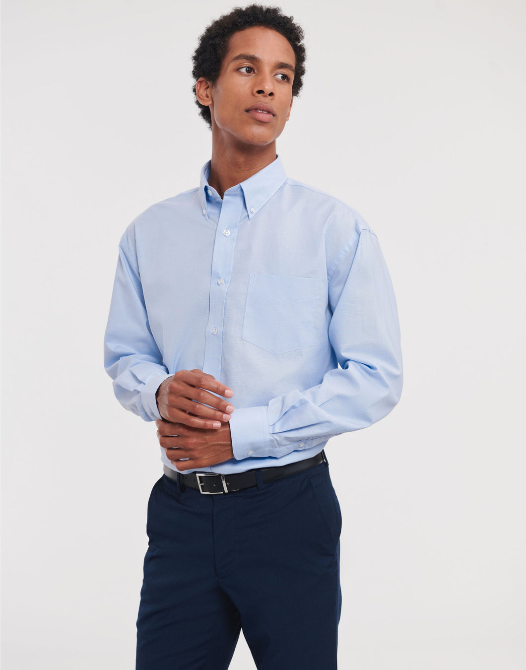 Men's L/Sleeve Oxford Shirt
