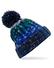 Load image into Gallery viewer, Corkscrew Pom Pom Beanie
