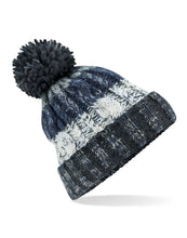 Load image into Gallery viewer, Corkscrew Pom Pom Beanie
