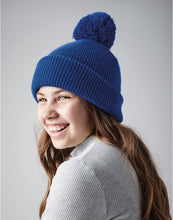 Load image into Gallery viewer, Junior Reflective Bobble Beanie

