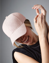 Load image into Gallery viewer, Faux Suede 6 Panel Cap
