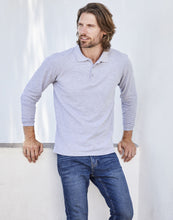 Load image into Gallery viewer, Men&#39;s Premium L/S Polo

