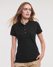 Load image into Gallery viewer, Ladies&#39; Fitted Stretch Polo
