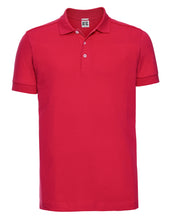 Load image into Gallery viewer, Men&#39;s Fitted Stretch Polo
