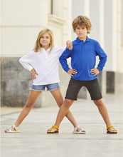 Load image into Gallery viewer, Kid&#39;s 65/35 L/Sleeve Polo
