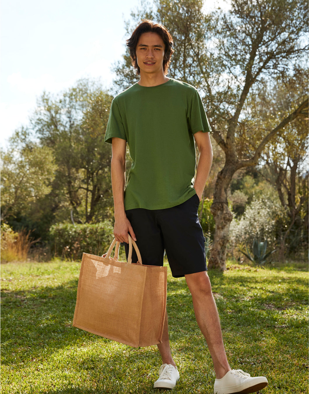 Jute Jumbo Shopper