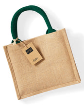 Load image into Gallery viewer, Jute Mini Gift Bag

