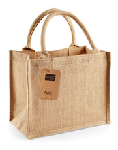Load image into Gallery viewer, Jute Mini Gift Bag
