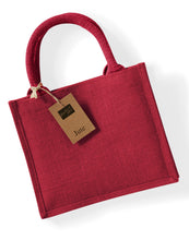 Load image into Gallery viewer, Jute Mini Gift Bag
