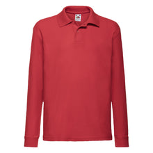 Load image into Gallery viewer, Kid&#39;s 65/35 L/Sleeve Polo
