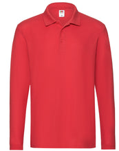 Load image into Gallery viewer, Men&#39;s Premium L/S Polo
