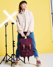 Load image into Gallery viewer, Vintage Laptop Backpack

