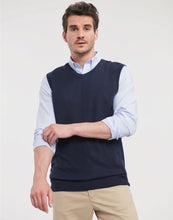 Load image into Gallery viewer, V-Neck Sleeveless Knitted Pullover
