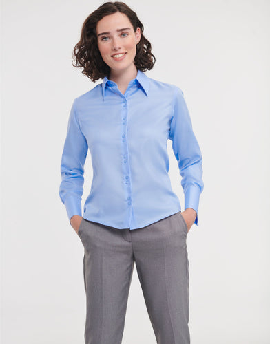 Ladies' L/Sleeve Non-Iron Shirt
