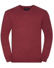 Load image into Gallery viewer, Men&#39;s V-Neck Knitted Pullover
