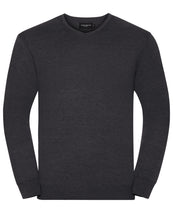 Load image into Gallery viewer, Men&#39;s V-Neck Knitted Pullover
