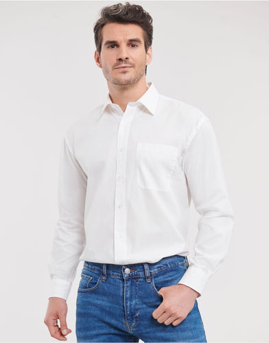 Men's L/Sleeve Poplin Shirt
