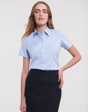 Load image into Gallery viewer, Ladies&#39; S/Sleeve Herringbone Shirt

