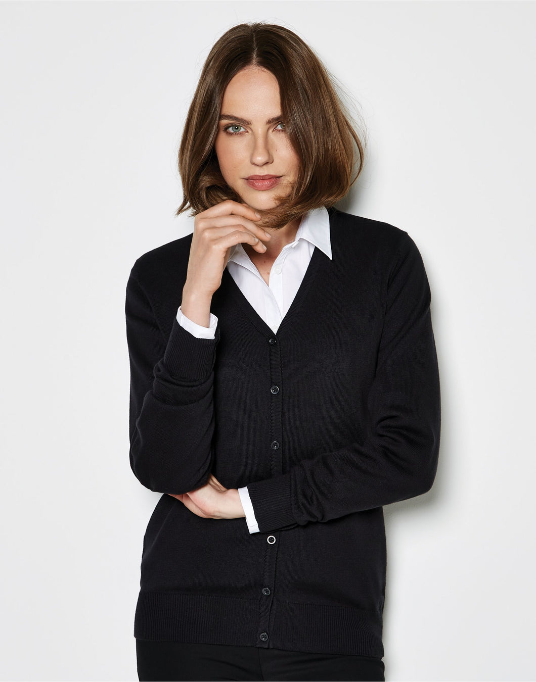 Regular Fit Arundel V-Neck Cardigan