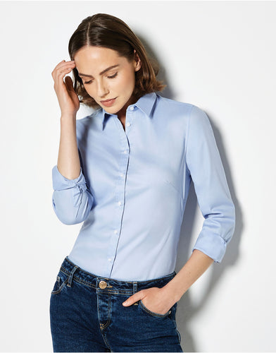 Tailored Fit L/S Stretch Oxford Shirt