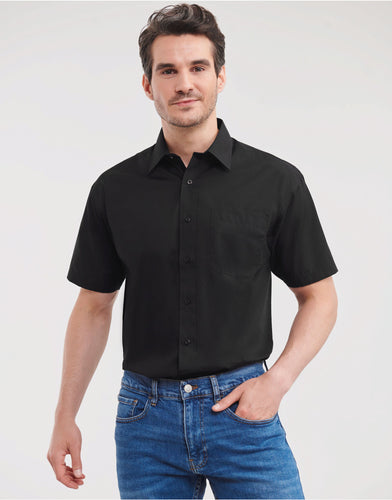 Men's S/Sleeve Polycotton Shirt