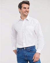 Load image into Gallery viewer, Men&#39;s L/Sleeve Polycotton Shirt
