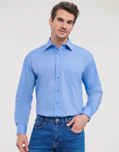 Load image into Gallery viewer, Men&#39;s L/Sleeve Polycotton Shirt
