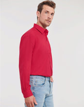 Load image into Gallery viewer, Men&#39;s L/Sleeve Polycotton Shirt
