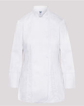 Load image into Gallery viewer, Ladies&#39; Long Sleeve Fitted Chef&#39;s Jacket
